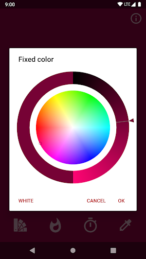 Screen Flashlight 🔦 Bright white and color screen Screenshot 1