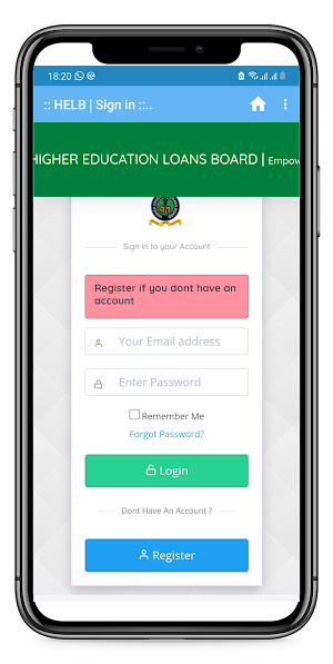 Pwani University App Screenshot 2