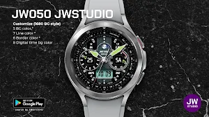 JW050 jwstudio watchface Screenshot 0