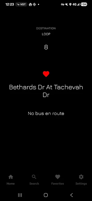 Santa Rosa Bus App Screenshot 2