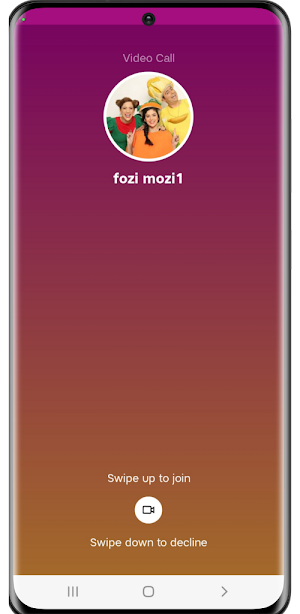 fozi mozi fake video call Screenshot 2