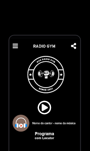 RADIO GYM Screenshot 0