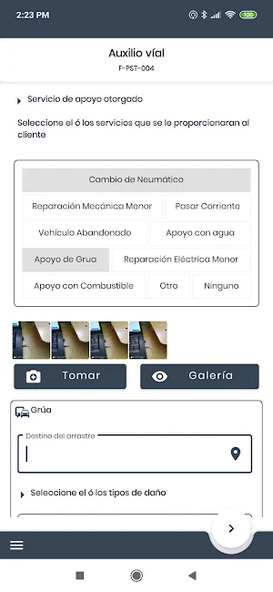 Auxilio Vial Screenshot 2