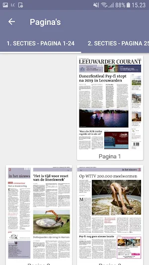 LC digitale krant Screenshot 2