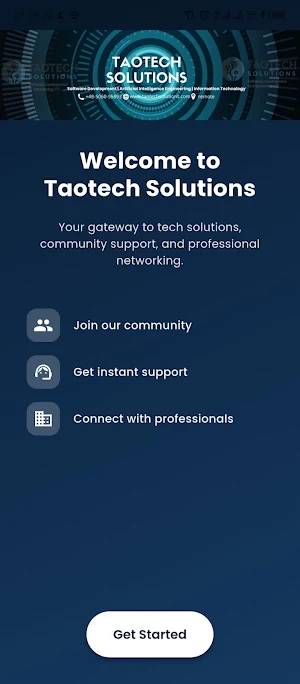 Taotech Solutions Screenshot 0
