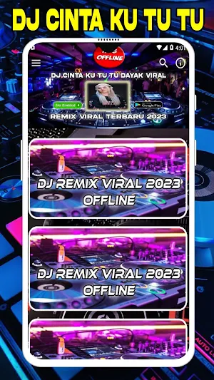 DJ Cinta Ku Tu Tu Dayak Viral Screenshot 1