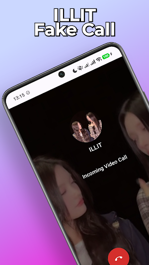 ILLIT Fake Video Call Chat Screenshot 0
