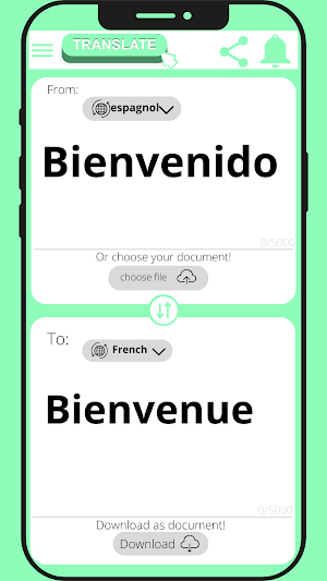 French - Spanish Translator Screenshot 1