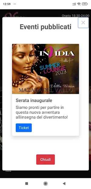 Invidia Discopub Mazara Screenshot 0