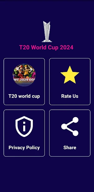 T20 World Cup 2024 Schedule Screenshot 1