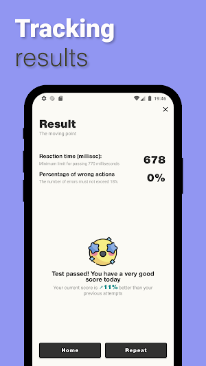 Reflex: Reaction training, concentration & memory Screenshot 2