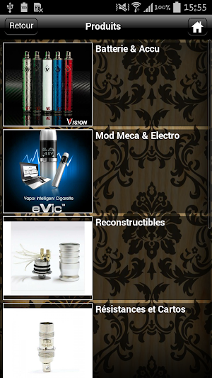 Vaporisterie Screenshot 1