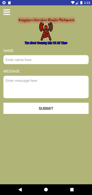Kayden Gordon Radio Network Screenshot 3