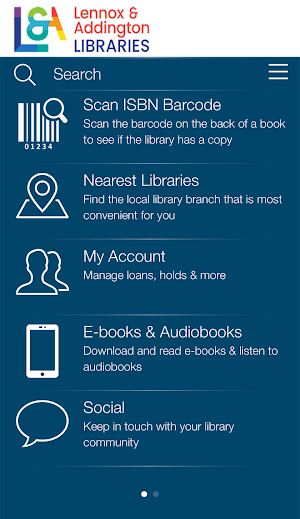 Lennox & Addington Libraries Screenshot 0