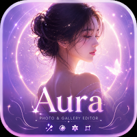 Aura 뷰티 카메라·AI 얼굴 사진보정·필터 편집