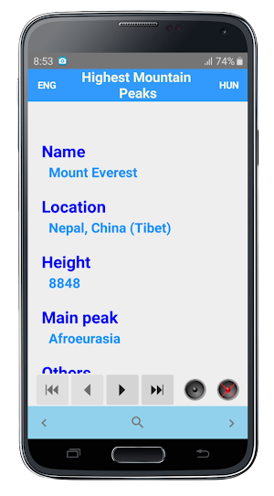 Highest Mountain Peaks Screenshot 3