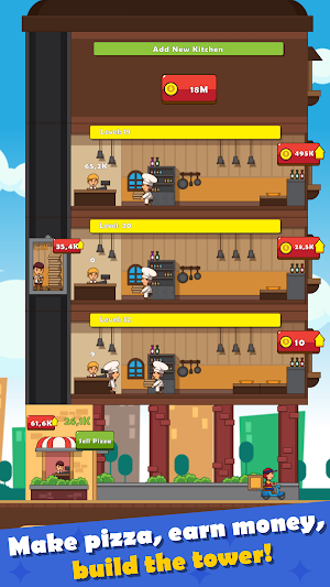 Pizza Tower: Idle Tycoon Screenshot 1