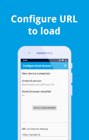 Kiosk Browser Installer Screenshot 1
