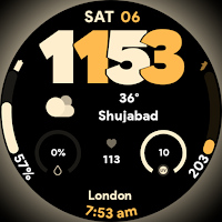 Pixel Pro Sporty - Watch face