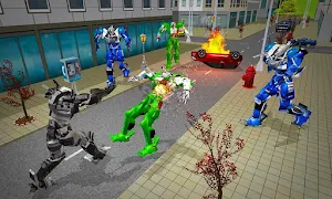 Futuristic Spider Robot Transform Battle Screenshot 1