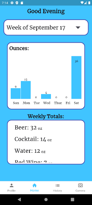 Drink Trackr Screenshot 2