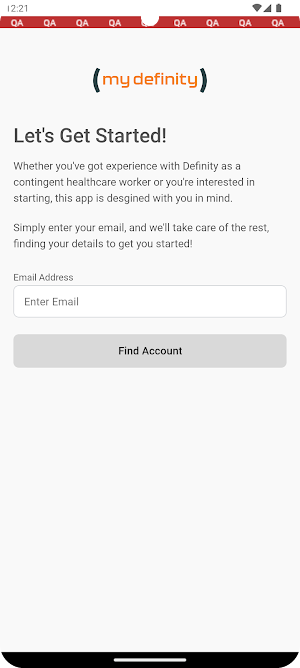 myDefinity-QA2 Screenshot 0