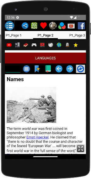 World War I - History Screenshot 2