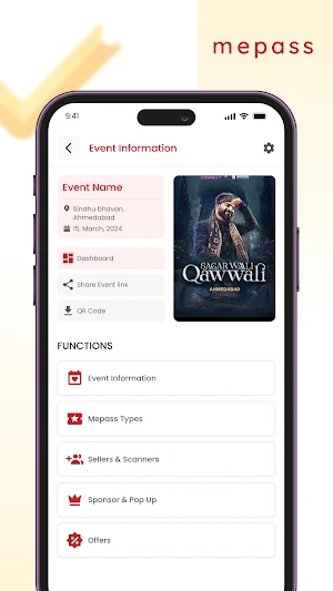 MePass Organizer Screenshot 2