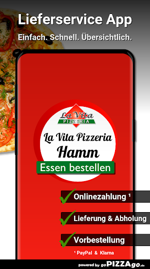 La Vita Pizzeria Hamm Screenshot 0