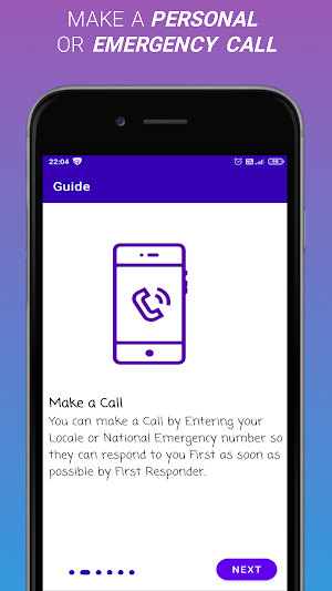 First Responder - SOS Emergency Alert App Screenshot 3