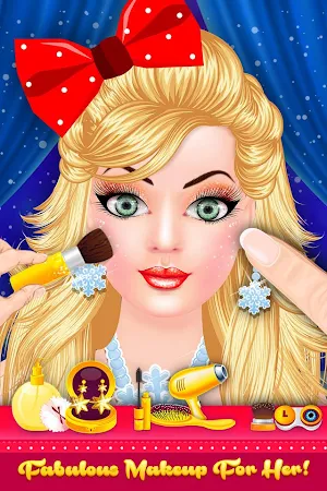 Santa Doll - Christmas Salon Dress Up Game Screenshot 2