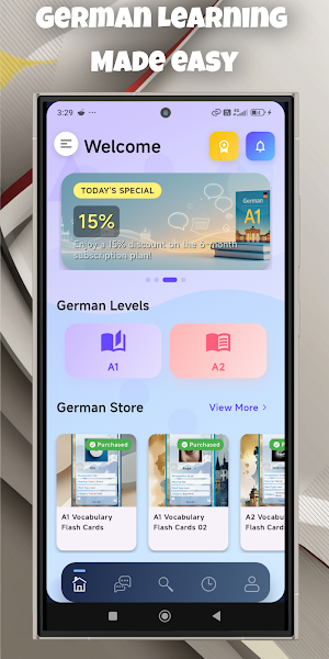 DeutschFit: Learn A1-A2 German Screenshot 0