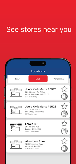 Kwik Club Rewards Screenshot 1