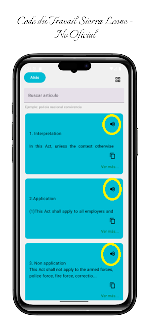 Code du Travail Sierra Leone Screenshot 0