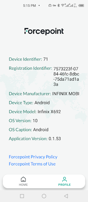 Forcepoint Mobile Screenshot 0