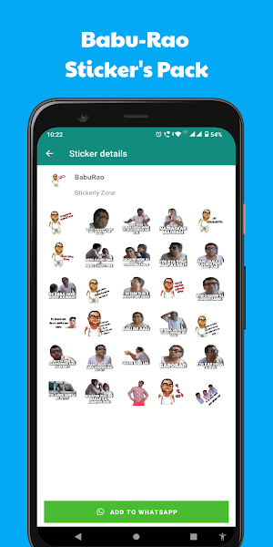 Baburao Sticker - WASticker Screenshot 1