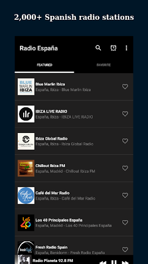 Online Radio Spain: AM & FM Screenshot 0