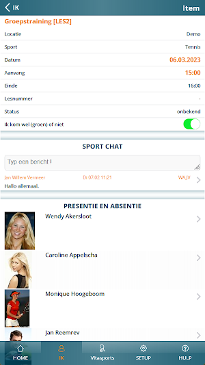 Vitasports tennis & padel Screenshot 3