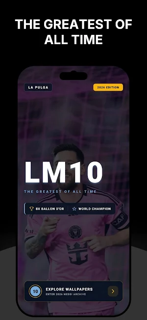 Lionel Messi Wallpaper 2026 Screenshot 0