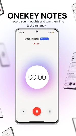 OneKey Notes – AI Voice Notes Screenshot 0