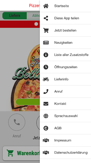 Pizzeria Bella Italia Screenshot 2
