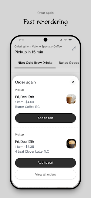 Malone Specialty Coffee Screenshot 3