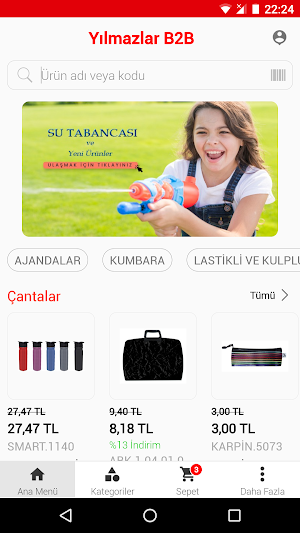 Yılmazlar Kırtasiye B2B Screenshot 0