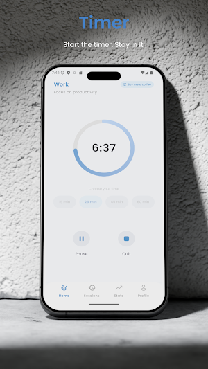 JustFocus - Timer Screenshot 2