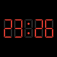 digital clock - 7 segment