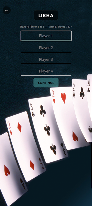 Wara2 - Card Game Scorer Screenshot 1