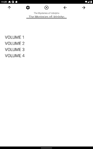 Book, The Mysteries of Udolpho Screenshot 2