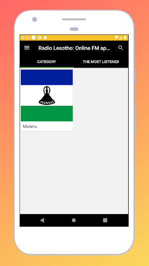 Radio Lesotho: Online FM app + Free Stations Screenshot 1