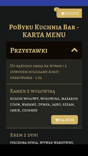 Pobyku Kuchnia Bar Screenshot 3