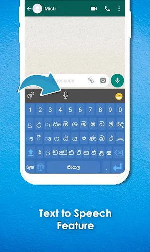 Sinhala Keyboard: Sinhala Language Screenshot 1